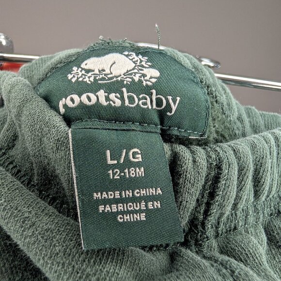 💜 2 for 30 💜 Roots Baby Forest Green Joggers - Picture 5 of 5